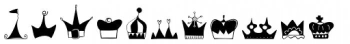 Crowns Font UPPERCASE