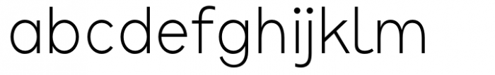 Crox Extra Light Compact Font LOWERCASE