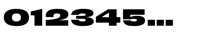 Cru 700 Extra Expanded Black Font OTHER CHARS