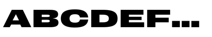Cru 700 Extra Expanded Black Font
