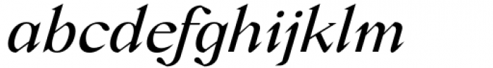 Crucial Italic Font LOWERCASE
