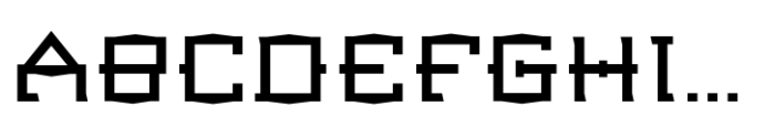 Crucible Light Font LOWERCASE