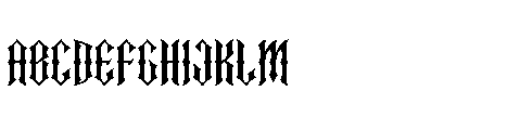 Crucifer Regular FONT