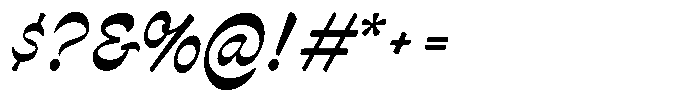 Crudents Font OTHER CHARS