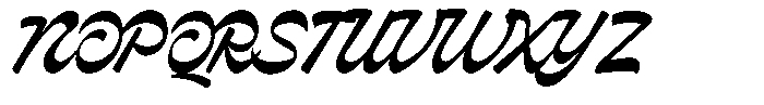 Crudents Font UPPERCASE