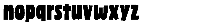 Crumble Cheesecake Font LOWERCASE