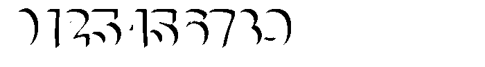 Crumfy Shadow Font OTHER CHARS