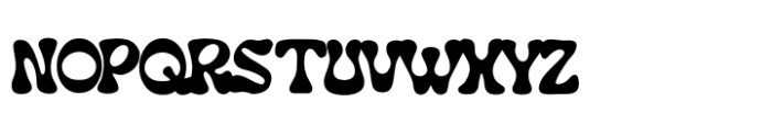 Crunc Font UPPERCASE
