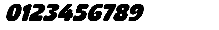 Crunchero Italic Font OTHER CHARS