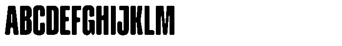 Cruncho Regular Font UPPERCASE