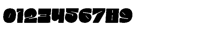 Crust Cream Slant Font OTHER CHARS