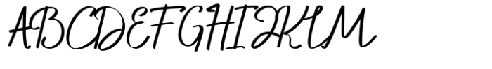 Crustaceans Signature Font UPPERCASE