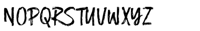 Crustystoned Font UPPERCASE