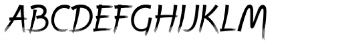 Cruz Handy Swash Light Font UPPERCASE