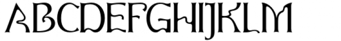 Crypick Serif Font UPPERCASE