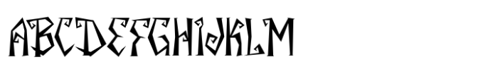 Crypt Horror Font UPPERCASE