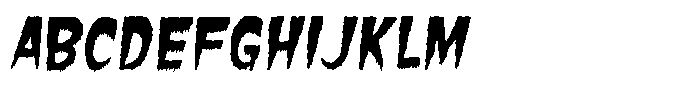 Cryptic Tales 667 Oblique FONT