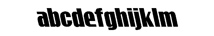 CrespoNo1 BlackBackslant FONT