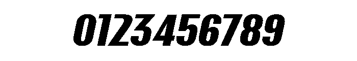 CrespoNo1 BlackOblique Font OTHER CHARS