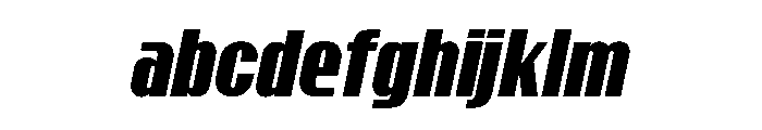 CrespoNo1 BlackOblique FONT