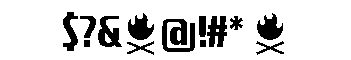 CrespoNo1 Bold Font OTHER CHARS
