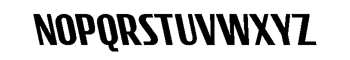 CrespoNo1 BoldBackslant Font UPPERCASE