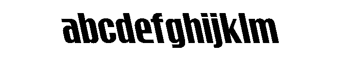 CrespoNo1 BoldBackslant FONT