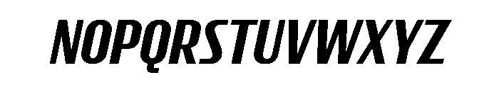 CrespoNo1 BoldOblique Font UPPERCASE