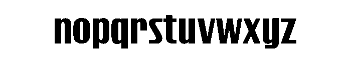 CrespoNo1 Bold Font LOWERCASE