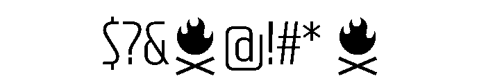CrespoNo1 Light Font OTHER CHARS