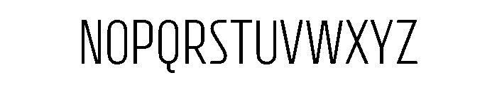 CrespoNo1 Light Font UPPERCASE