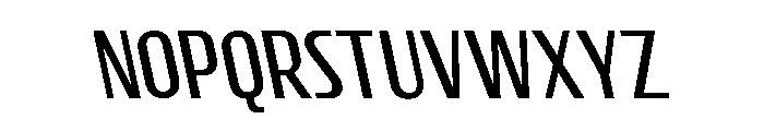 CrespoNo1 RegularBackslant Font UPPERCASE