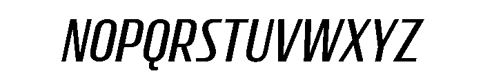 CrespoNo1 RegularOblique Font UPPERCASE