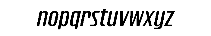 CrespoNo1 RegularOblique Font LOWERCASE