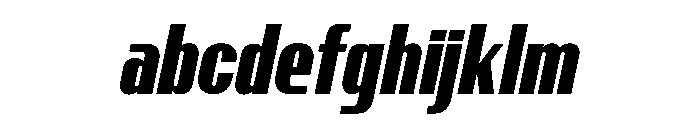 CrespoNo2 BlackOblique FONT
