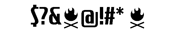 CrespoNo2 Bold Font OTHER CHARS
