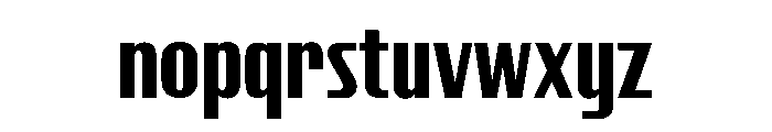 CrespoNo2 Bold Font LOWERCASE