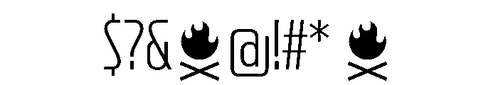 CrespoNo2 Light Font OTHER CHARS