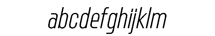 CrespoNo2 LightOblique FONT