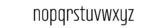 CrespoNo2 Light Font LOWERCASE