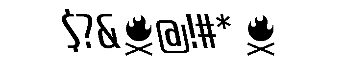 CrespoNo2 RegularBackslant Font OTHER CHARS
