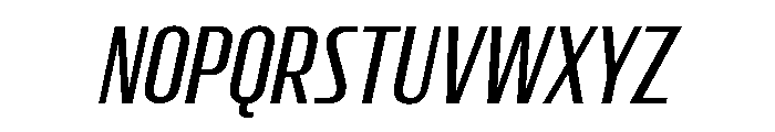 CrespoNo2 RegularOblique Font UPPERCASE