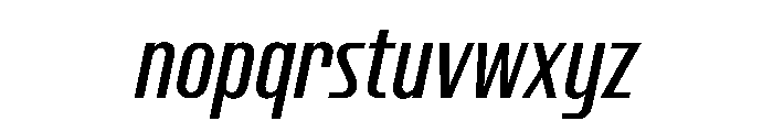 CrespoNo2 RegularOblique Font LOWERCASE