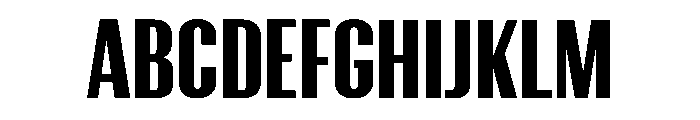 CrespoNo3 Black Font UPPERCASE