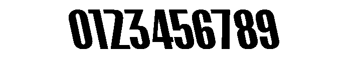 CrespoNo3 BlackBackslant Font OTHER CHARS