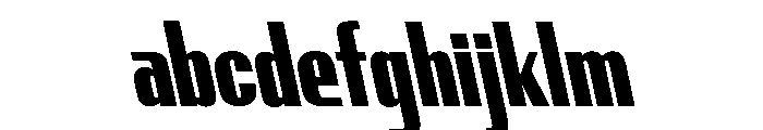 CrespoNo3 BlackBackslant FONT