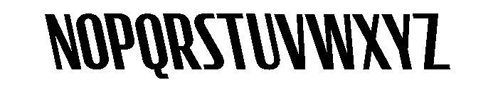 CrespoNo3 BoldBackslant Font UPPERCASE