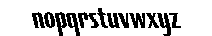 CrespoNo3 BoldBackslant Font LOWERCASE