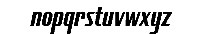 CrespoNo3 BoldOblique Font LOWERCASE