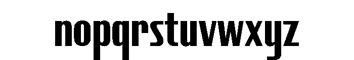 CrespoNo3 Bold Font LOWERCASE